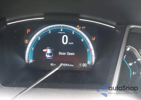 2020 Honda Civic Ex z USA, uszkodzony, nr VIN 19XFC1F35LE201994